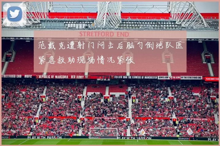 范戴克遭射门闷击后脑勺倒地队医紧急救助现场情况紧张